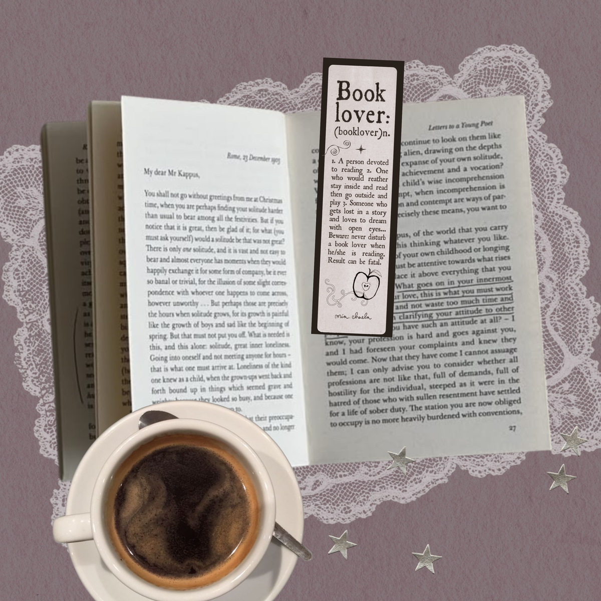 Autumn bookstore ✷ bookmark