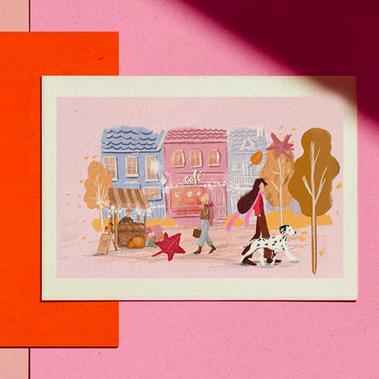 Podzimní městečko